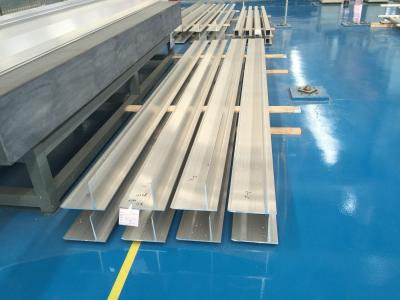 Chine Aluminium en aluminium de profils d'extrusion de la forme 4.2M de T 6063 T6 pour les pièces de construction à vendre