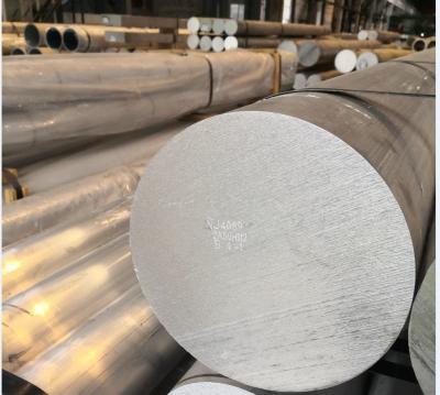 China tratamiento superficial del final del molino del diámetro de la barra redonda 156m m de la aleación de aluminio de la longitud de los 6m en venta