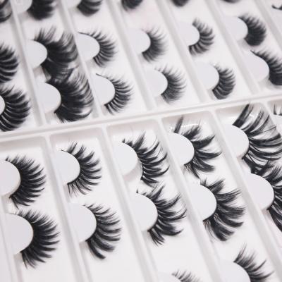 China 25mm mink eyelashes person lashes delicate wholesale 25mm fur packing box 3D 5D long for sale