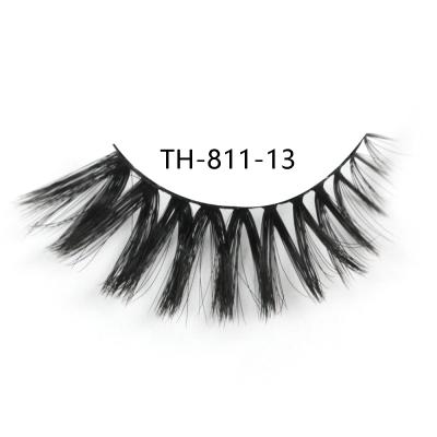 China 25-30 Times TH811 Cruelty Free Vegan False Mink Eyelashes 3D 4D 5D False Mink Lashes Seller for sale