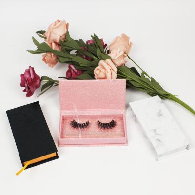 China 25-30 Times Wholesale Cheap Custom Silk Faux Mink Eyelash from private label box 4d for sale