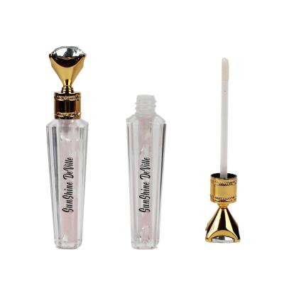 China Custom Best Seller Square Dropping Lip Gloss Base Supplier Diamond Grip Lip Color Tube Waterproof Logo Waterproof Selling Best Seller for sale