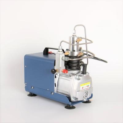 China 30mpa 300bar 4500psi PCP 220v lubricated electric high pressure air compressor for sale