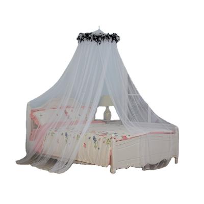 China Folded Mosquito Net Bed Canopy Bed Canopy Ultra Large Canopy Feather Mosquito Net Quick Easy Installation Bed for sale