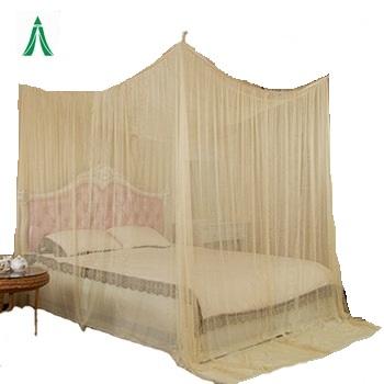 China Folded Popular Majesty King Size Bed Household Mosquito Net With Canopy Box for sale