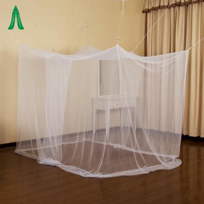 China Insecticide Treated Mosquito Net Indoor White Home Box Large Rectangular Net Adult Types for sale