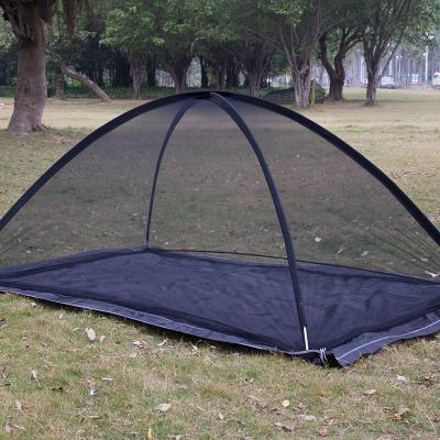 China Fiber Pole Double Pole Pole Automatically Pops Up Four Corners To Fix The Mosquito Net Tent for sale