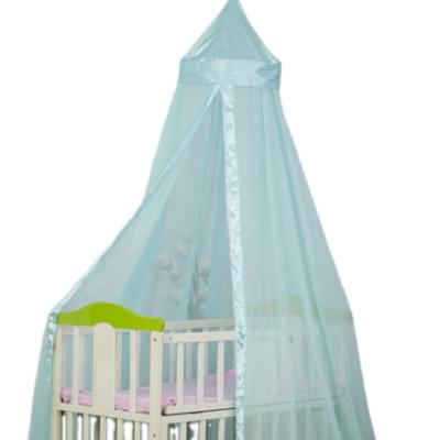 China Folded Kids Kids Hanging Crib Netting 100% Polyester Durable Mosquito Net For Baby for sale