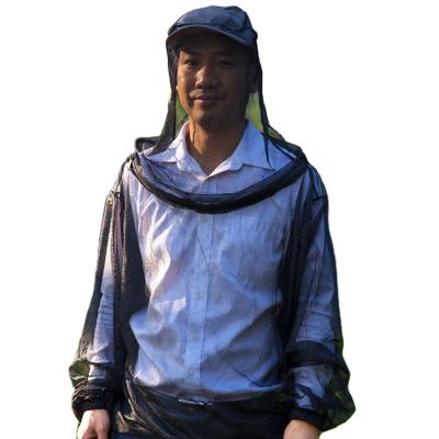 China Folded Fly Mosquito Mozzie Insect Bug Mesh Top Hat Net Bug Jacket for Fishing Camping Hiking for sale