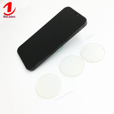 China Adjustable Opal Round Custom Pocket Mobile Phone Case Stand Popping Cell Phone Holder Grip Phone Finger With Grip for sale