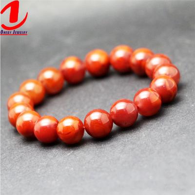 China 2020 2019 discount natural red agate bracelets for men jewelry for sale