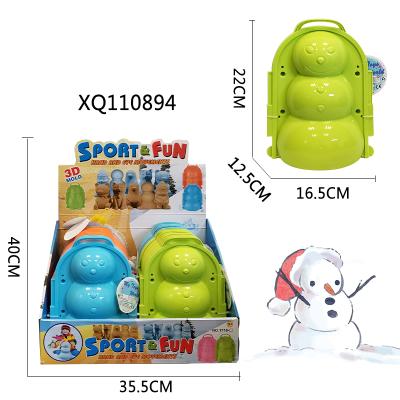 China Winter Manual Fixing Children's Game With Snow Toys Cute Animal Model Game With Snow Gauge Mold Snowball Clip Thickening Snow Mold for sale