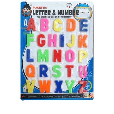 China Provide intelligence plastic different size magntic letter and number for KIS toy XQ035906 for sale