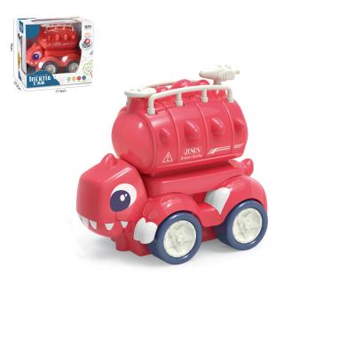 China Inertia Trolley Dinosaur Engineering Car Toy Series Children's Education The First Toys Double Inertia Toys for sale