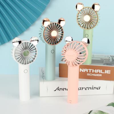 China Cartoon Mouse Ear Shape Spray Paint Fan Color Box Small Custom Hand Held or Placed Handheld Filling Gift for sale