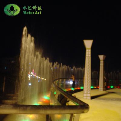 China Custom Design Free Design Outdoor Square Garden Water Dry Land Fountain Stainless Steel Fountain for sale