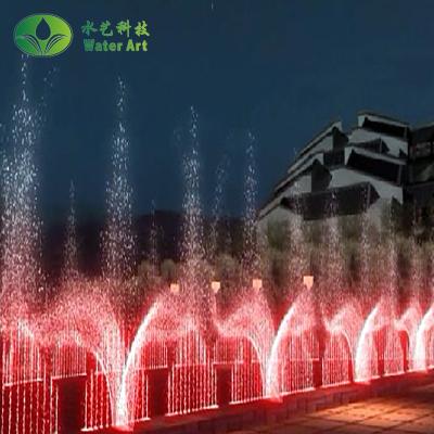 China Custom Design Large Customization Professional Outdoor Show Graphic Water Screen Projection With Film for sale