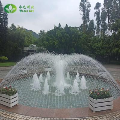 China Custom Design Professional Customization Outdoor Decorative Multicolor Swing Spray Program Control Floor Fountain for sale