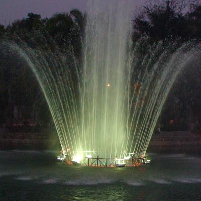 China Beng Cultural Square In Xishuangbang Large Outdoor Decoration Water Music Fountain Modern Musical Fountain With Lights for sale