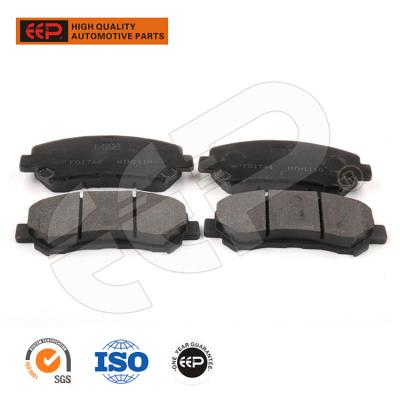 China Entry and exit points auto parts car front brake pads for Nissan X-Trail T31 FD1744 standard size for sale