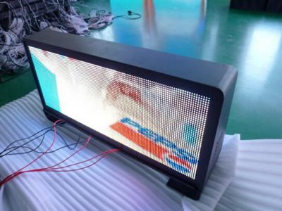 China Full Color P5mm Taxi LED Display Outdoor SMD Taxi Roof Advertising Signs for sale