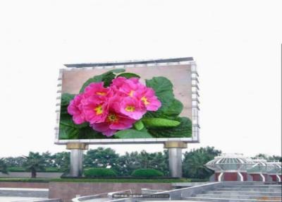 China Anuncio al aire libre de alta resolución de la cartelera de la pantalla LED de SMD 3535 Digitaces P10 en venta