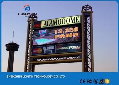 China Long Life P10 outdoor LED video display , Commercial Full Color LED display board for sale