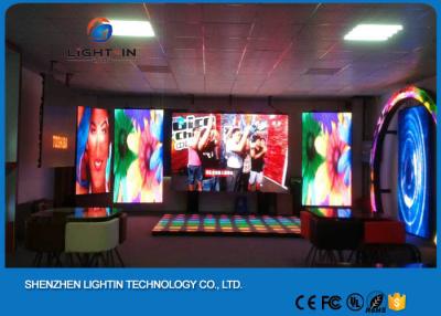 Cina La piccola pubblicità dell'interno dell'esposizione di LED del passo di HD P2.5 ha condotto i segni 480 x 480mm in vendita