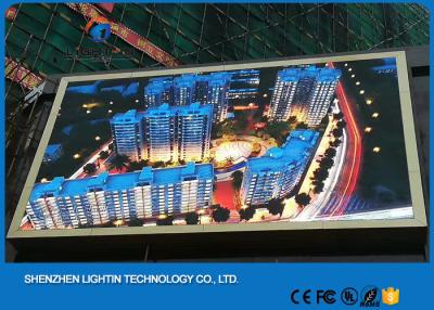 China 1 / 8 cartelera comercial al aire libre de la prenda impermeable del vídeo LED del multicolor de la cartelera P6 SMD de Digitaces LED de la exploración en venta