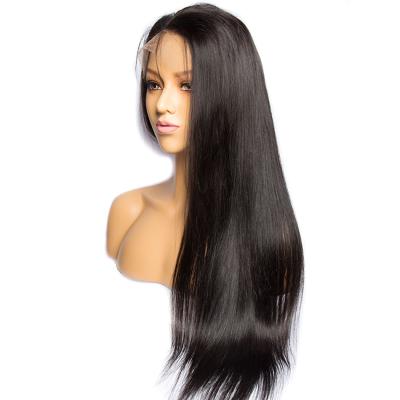 China Wholesale Silky Straight Brazilian Raw Unprocessed Straight Lace Front Human Hair Wigs For Black Woman,Natural Hair Styles150 Density Wigs for sale