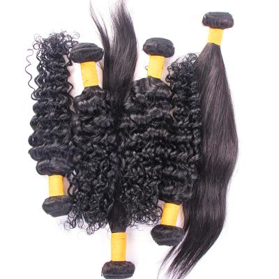 China Wholesale Deep Wave Black Deep Wave Brazilian Virgin Hair Hair Weave ,Virgin Cuticle Aligned Mink Brazilian Hair Bundles for sale