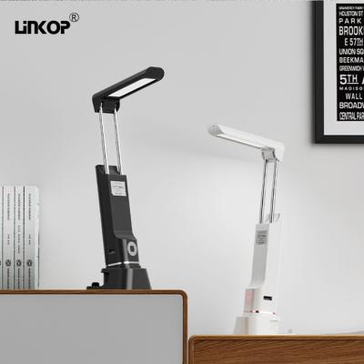 China Brillo ajustable Lámpara de luz LED moderna Cargador de emergencia Disminución de tres colores en venta