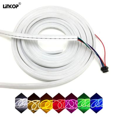 China RGB Silicone LED Neon Light IP67 12V 6*12 Cuttable Neon Tube Light for sale