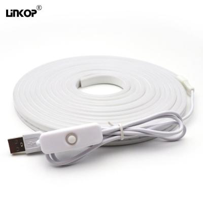 China Atmosphere Led Neon Usb 5v de exterior impermeable de un solo color flexible con interruptor en venta