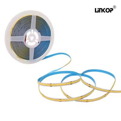 China 180 ° Ángulo de haz Cob Led Strip 5v 300 Leds/M Puede cortar un solo color en venta