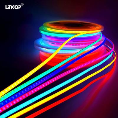 China Dimmable COB LED Light Strip 480LEDs/M 12V/24V 5 Meters For Interior Decor for sale