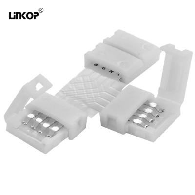 Κίνα 4 Pin Ip20 Led Strip T Connector για διασύνδεση Rgb Strip χωρίς συγκόλληση προς πώληση