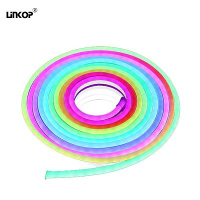 Κίνα Πολυχρωματικό Ip67 Led Neon Light Cuttable Adressable Led Neon Rope για εμπορικά προς πώληση