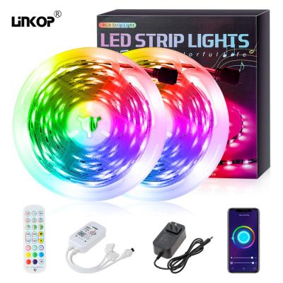 中国 スマート 24 キーの RGB LED ストライプライト セット 音楽とタイミング機能 Tuya Wifi 販売のため