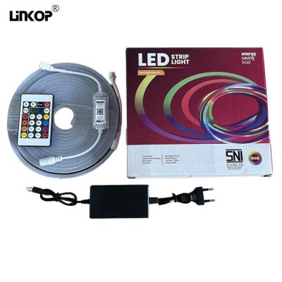 China Lámparas de neón LED multicolores flexibles Adresable RGB Pixel Light Strip Set en venta