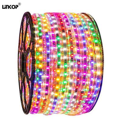 中国 220v Customizable Flexible Led Light Strip Pcb Light Body Material 6 Colors Integrated Soft Light Strip 販売のため