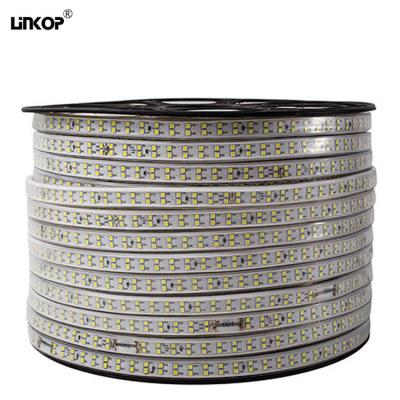 China Single Color High Voltage Flexible Led Light 100 Meters/Roll For Hotel / Shopping Mall for sale