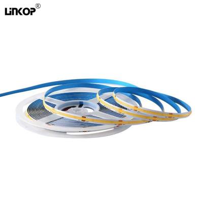 Κίνα 180° γωνία δέσμης Cob Light Strip 24v Δύοχρωματική θερμοκρασία Cct Γραμμικό φως προς πώληση