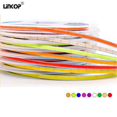 Κίνα 5m Single Color Cob Light Strip 5v 400 Light Led αυτοκόλλητο γραμμικό φως προς πώληση