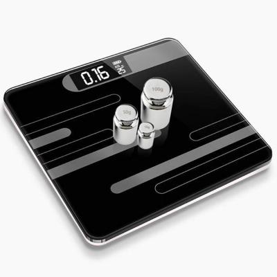 China With Scale Tray High End Quality 8MM Digital Glass Body Weight Scales Personal Scale for sale