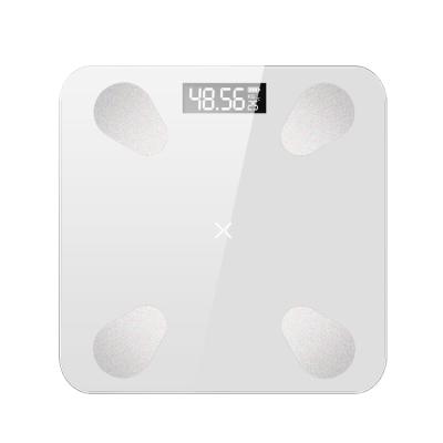 China With Scale Tray Electric Smart Scale for Body Weight Digital Bathroom Scales with Body Fat and Water Weight for People for sale