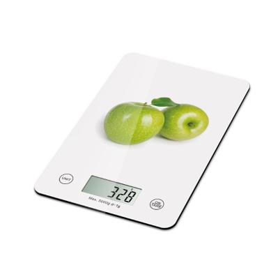 China With Scale Tray Top Quality Electronic Digital Calorie Kitchen Food Weighing Minimum Smart Kitchen Scale for sale