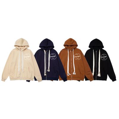 China Anti-wrinkle 2021 High Quality Cotton Men's Zip Collar Hoodie  Fleece Jacket OEM Custom  Blank Zipper Hoodie Men Full Zip Up Hoodie Sample for sale