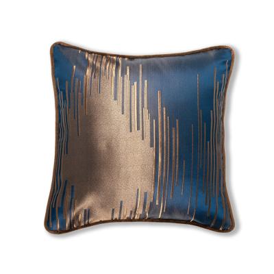 China One Side High Quality Folded Jacquard Decor Pillow Cushion Cover for sale