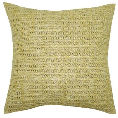 China Straw Woven Fabric Pillow Covers Plain Soft Velvet Square Decorative Tile For Couch Sofa Cushion Covers 45x45 for sale